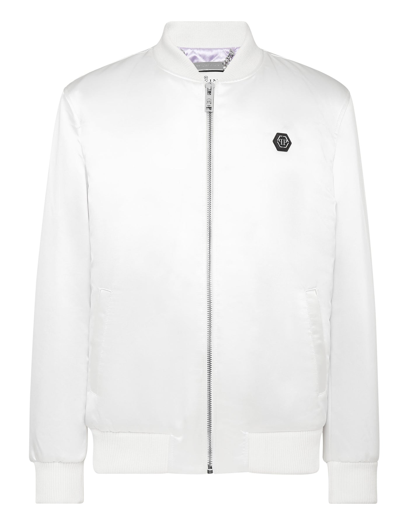 Satin Bomber Glasschädel
