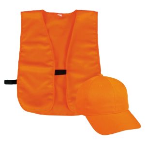 Outdoor-Cap blzcpv Weste Combo mit strukturierten soliden Rücken Hut