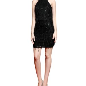 KALINNU Embellished Kleid