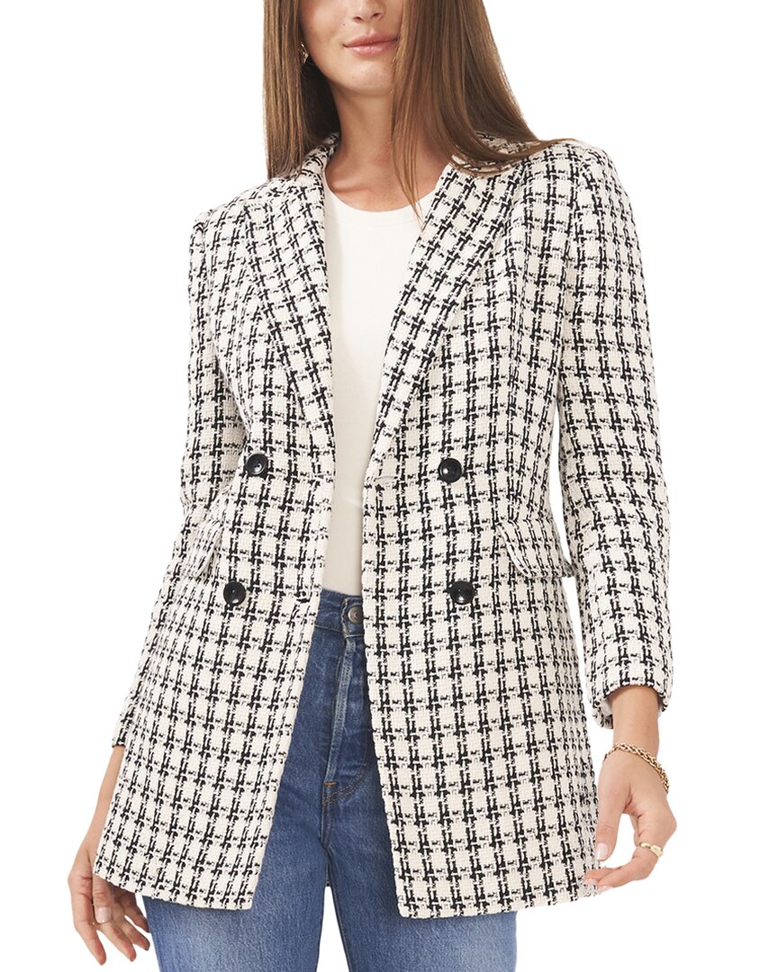 Vince Camuto Zweireihige Longline Jacke
