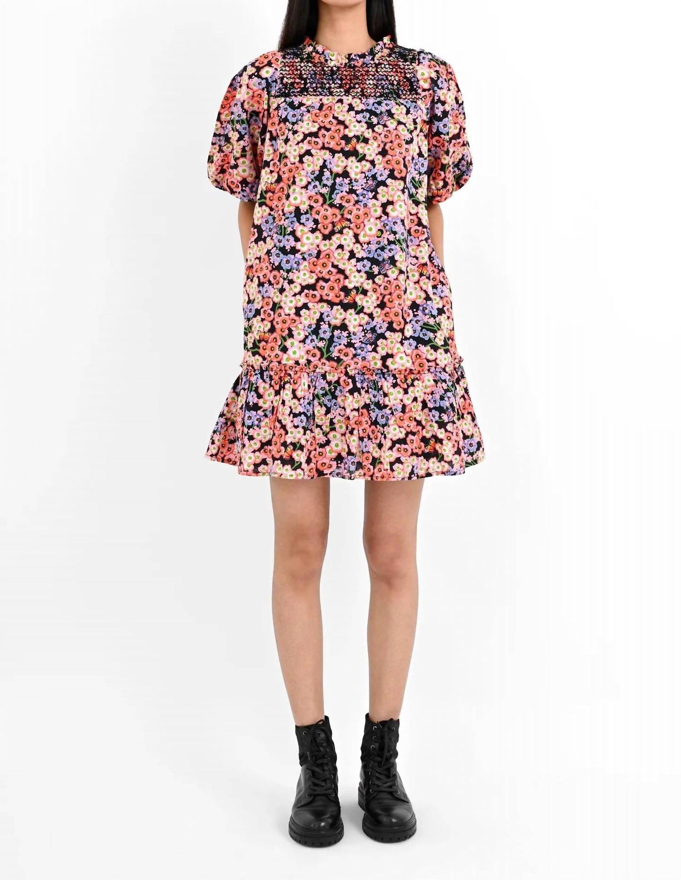 Nicole Kleid in Monarch Schwarz