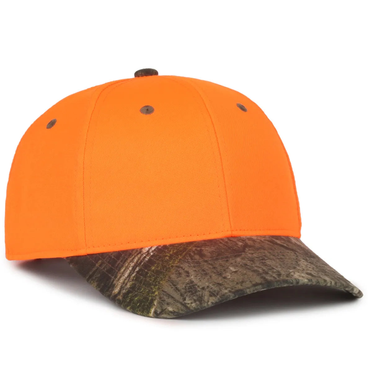 Outdoor Cap 202IS Blaze/ Camo Strukturierter fester Rückenhut