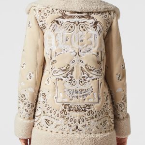 Scheren Übergröße langen Mantel paisley Bandana 7676738830396