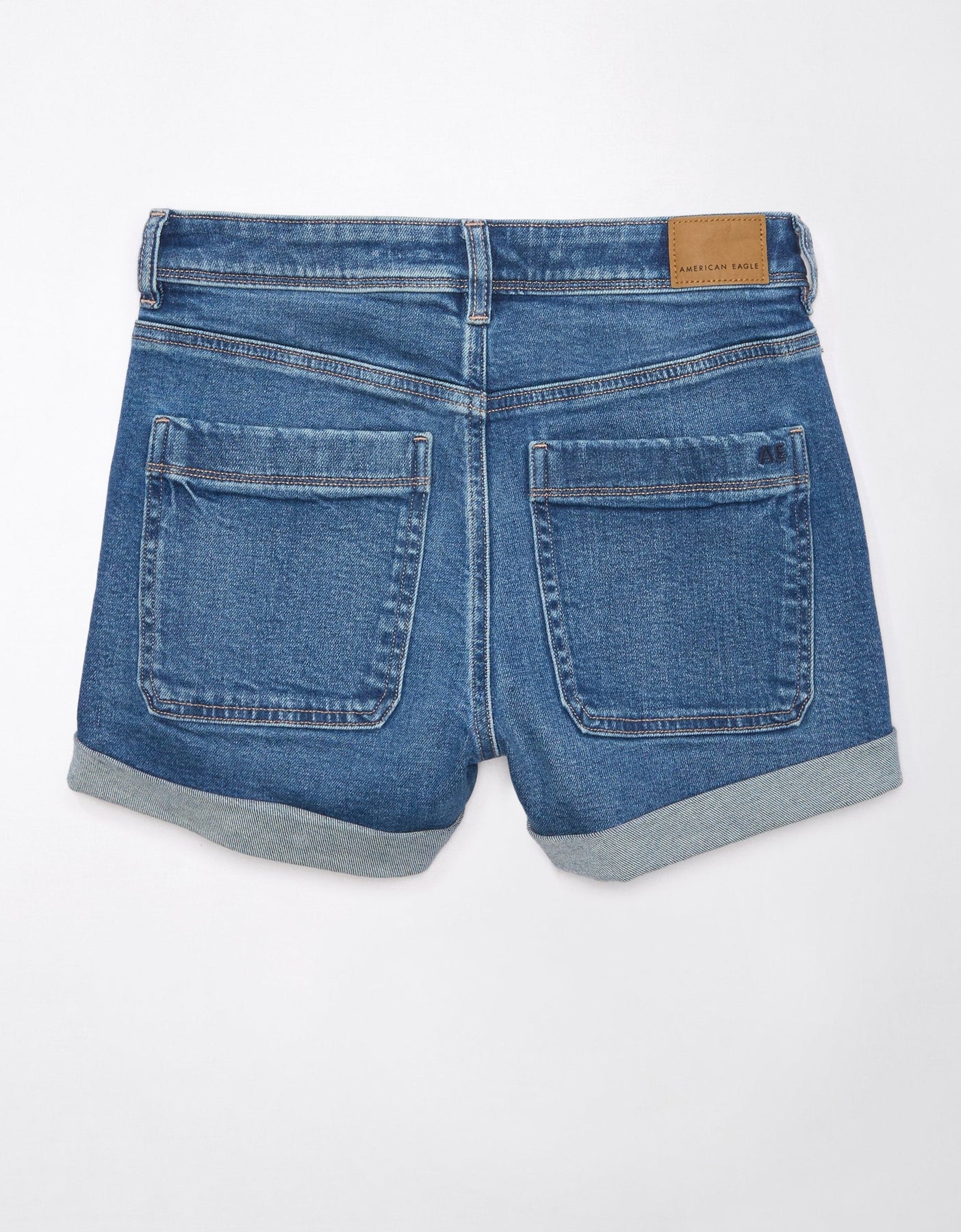 AE Stretch Denim Mom kurz