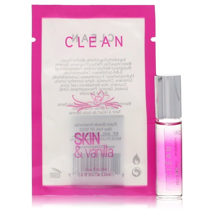 Clean Skin und Vanille von Clean Mini Eau Frachie.17 oz für Damen
