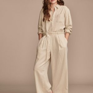 Lucky Brand Damen Hanf Papierbeutel Hose 7676750626876