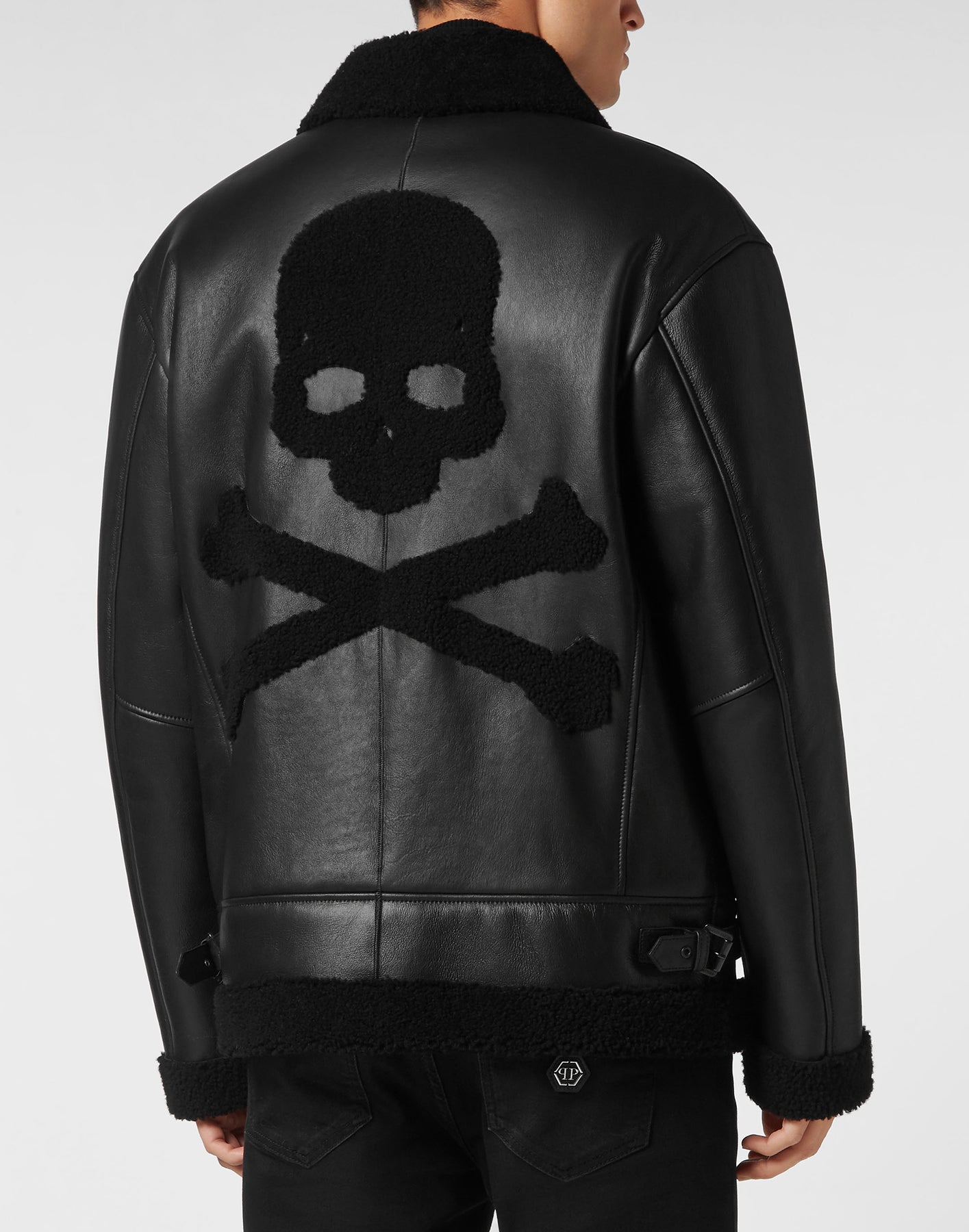 Shearling Jacke Skull&Bones