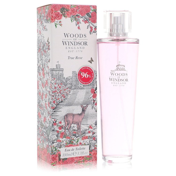 True Rose von Woods of Windsor Eau de Toilette Spray 3,3 oz Damen