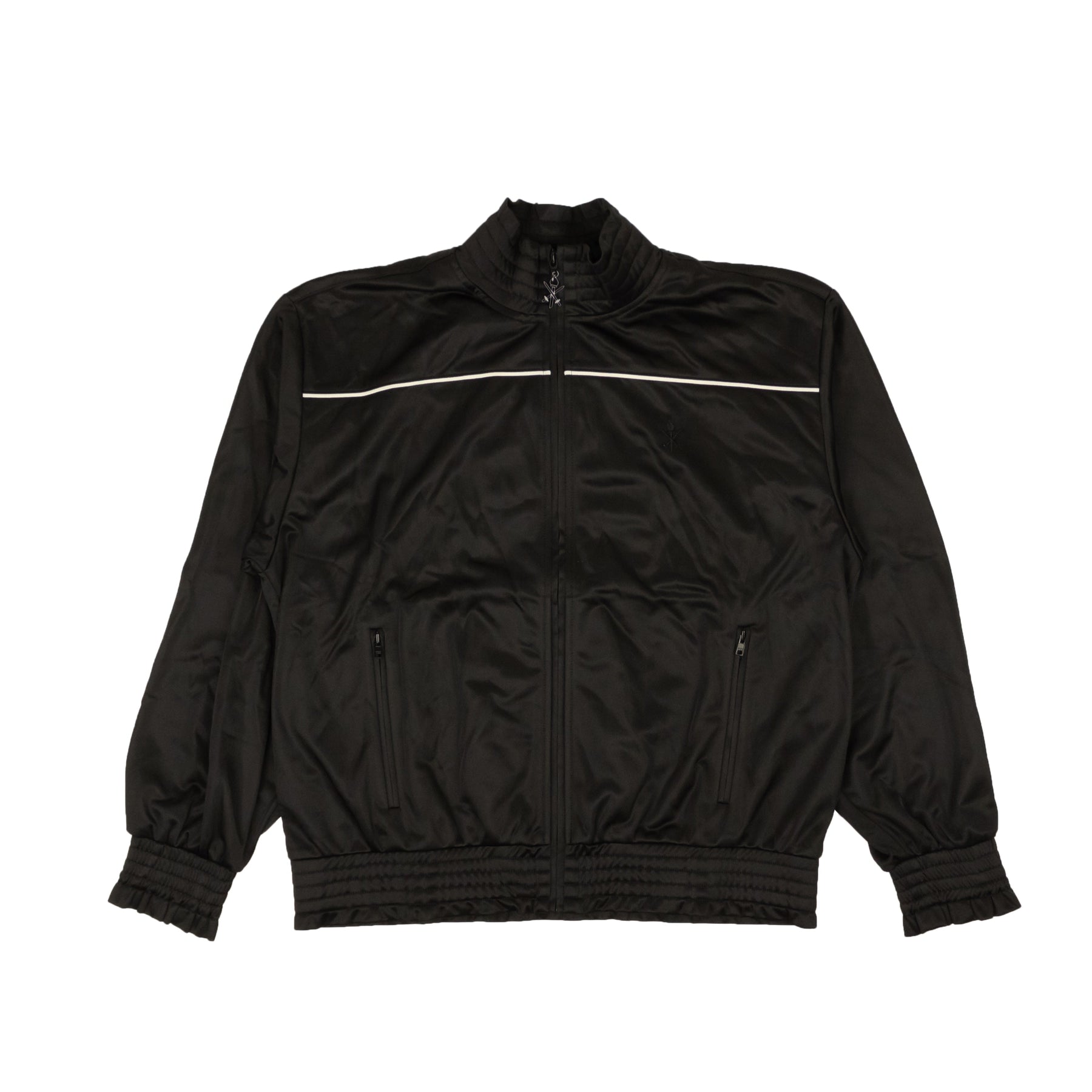 Opening Ceremony Rüsche Smocked Track Jacke – Schwarz