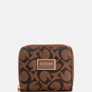Abree Logo Kleine Brieftasche mit Reißverschluss