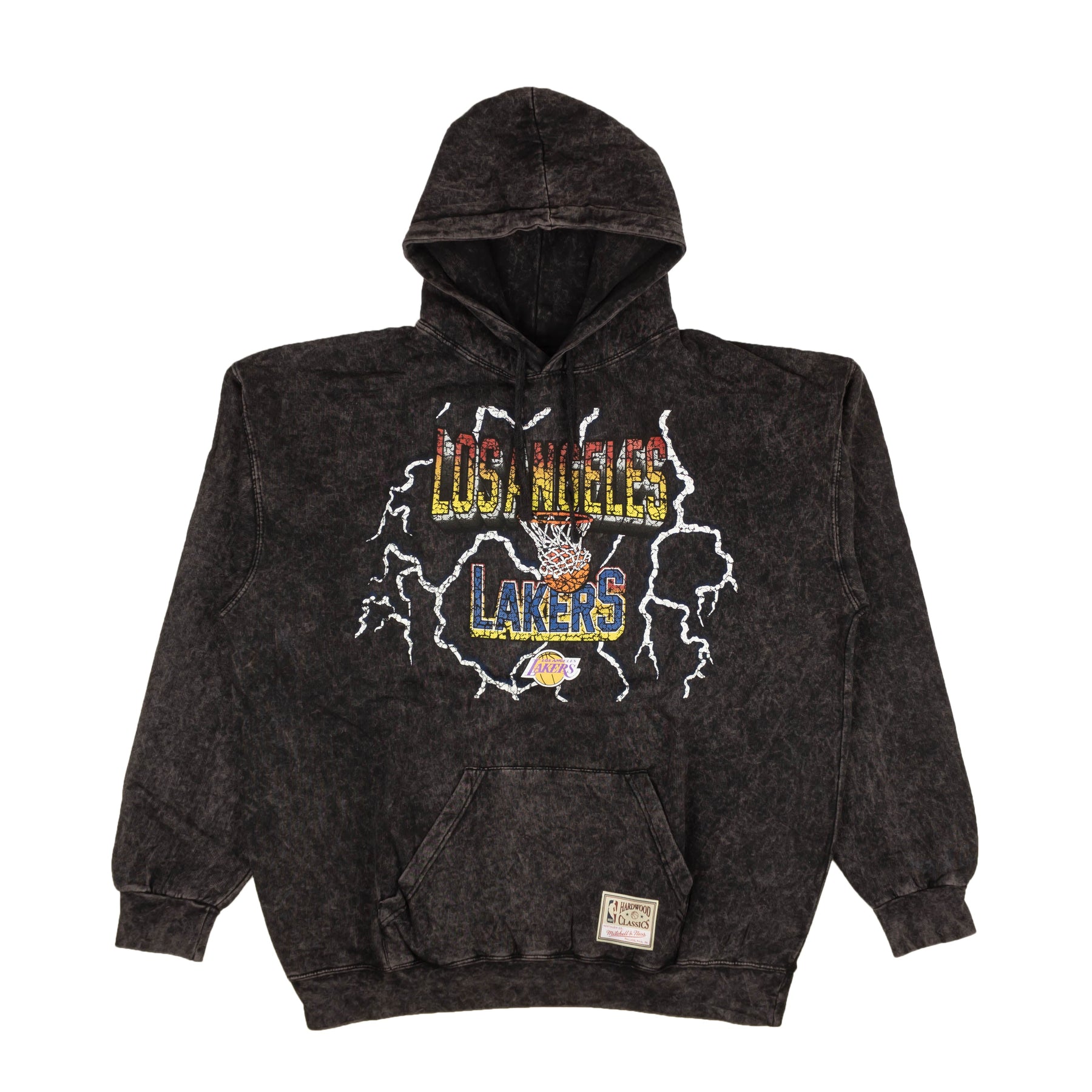 Mitchell & Ness Nba Vintage Lightning Knicks Kapuzenpullover – Schwarz