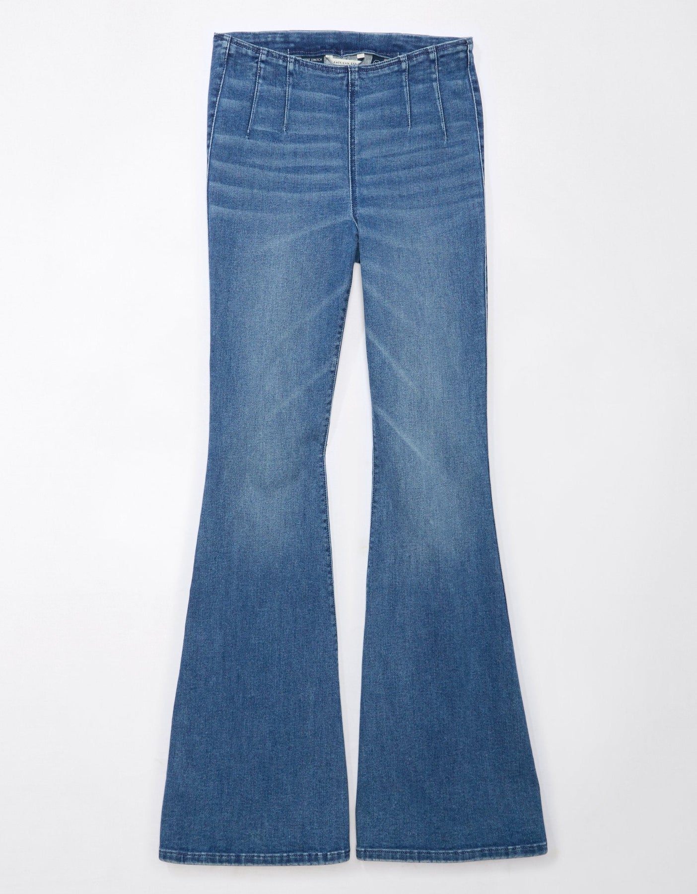 AE Luxe Pull-On High-Waisted Festival Flare Jean