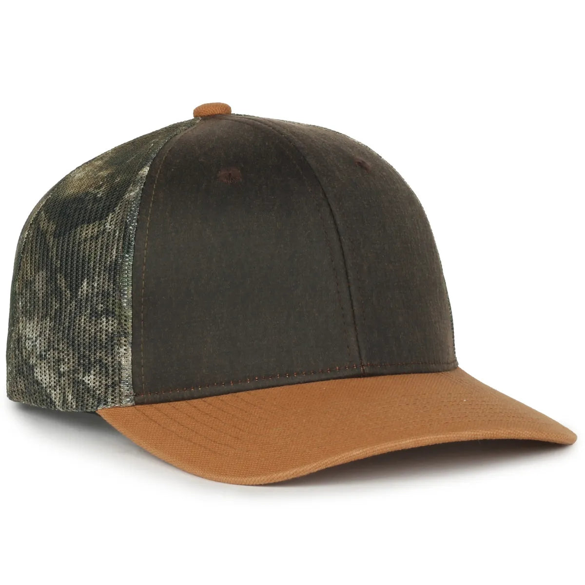 Outdoor Cap HPC-615M Verwitterte Baumwolle strukturierte Trucker Hut