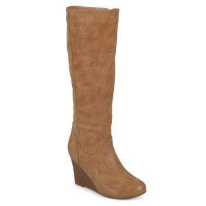 Journee Damen breite Kalb lang Boot 7678406426684