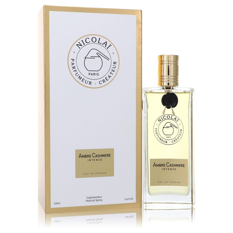 Ambre Cashmere Intense von Nicolai Eau de Parfum Spray (Unisex) 3,4 oz für Damen