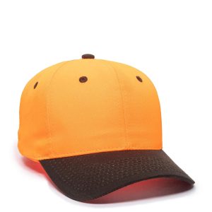 Outdoor-Cap 550IS flammen / dunkelbraun strukturierten soliden Rücken Hut
