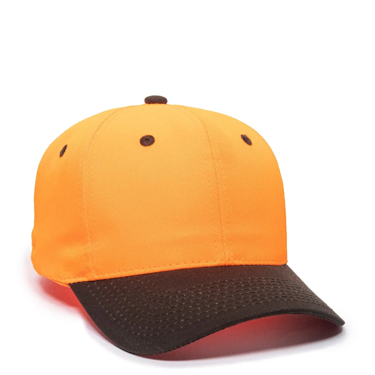 Outdoor Cap 550IS Blaze / Dunkelbraun strukturierte feste Rückseite Hut