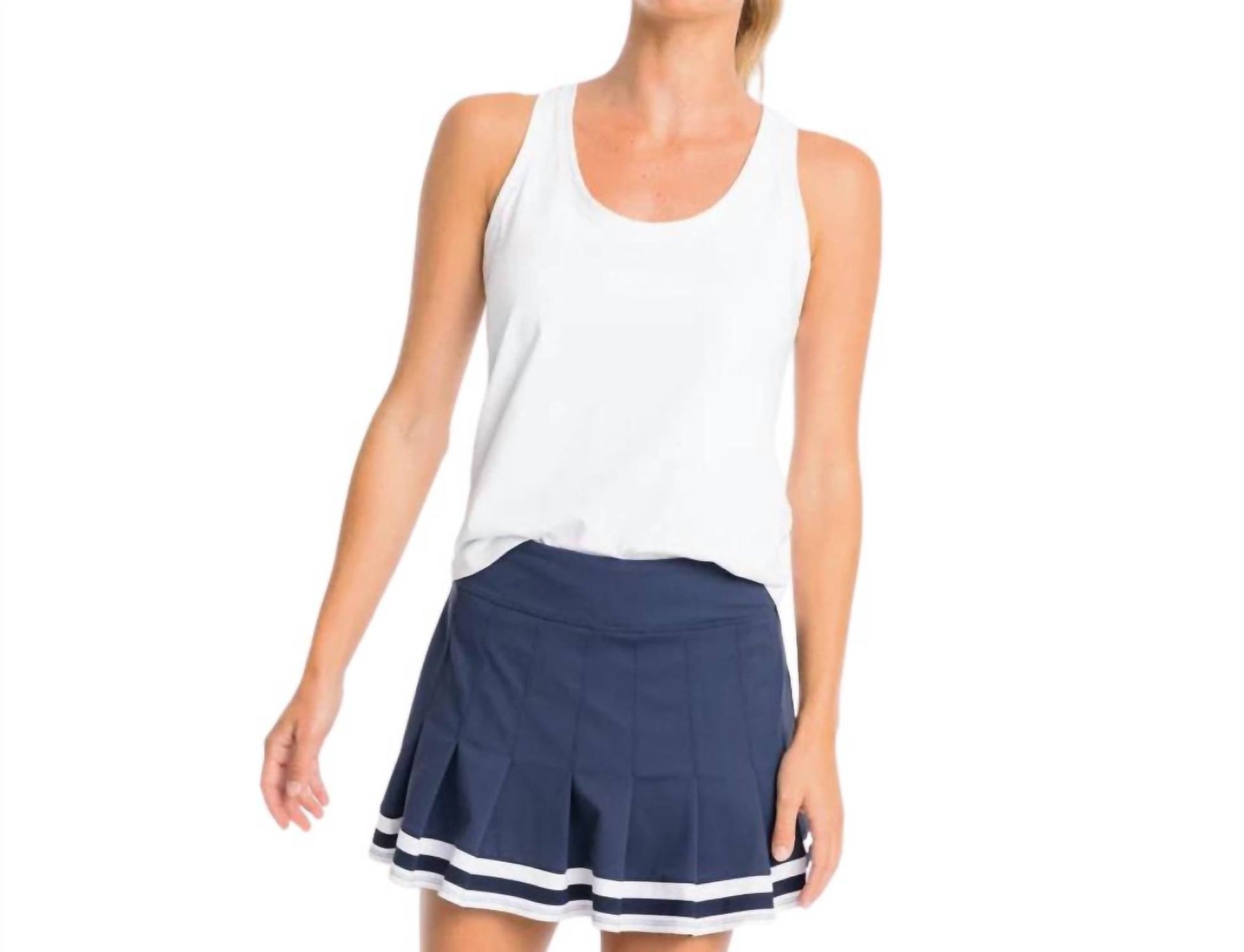 Malia Racerback Top Top in Weiß