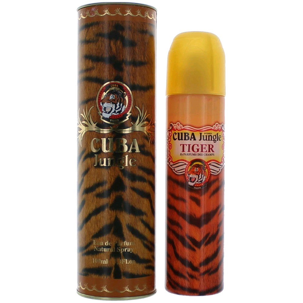 Cuba Jungle Tiger von Cuba, 3.3 oz Eau de Parfum Spray für Damen