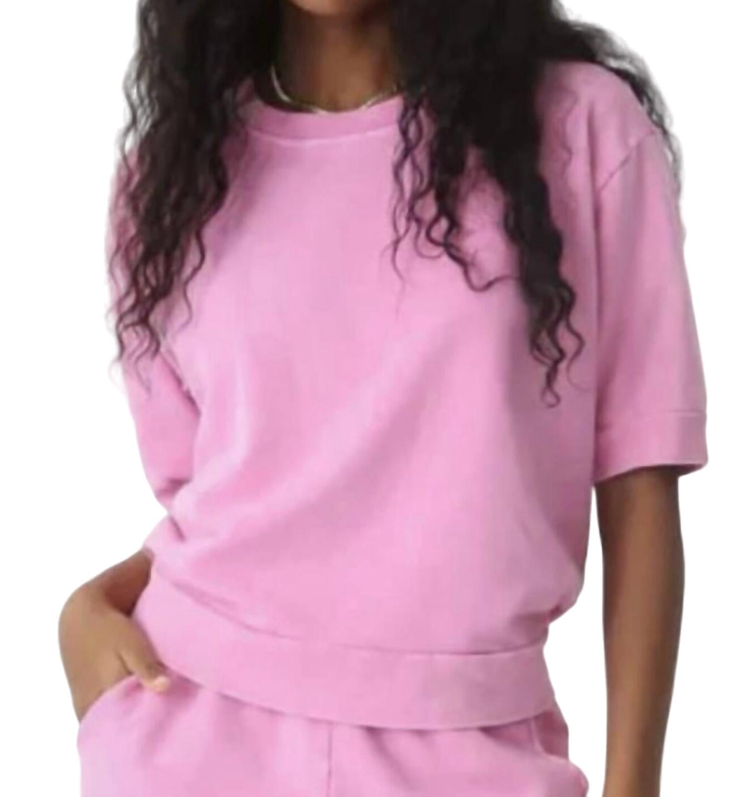 Jackie Top in Wild rosa