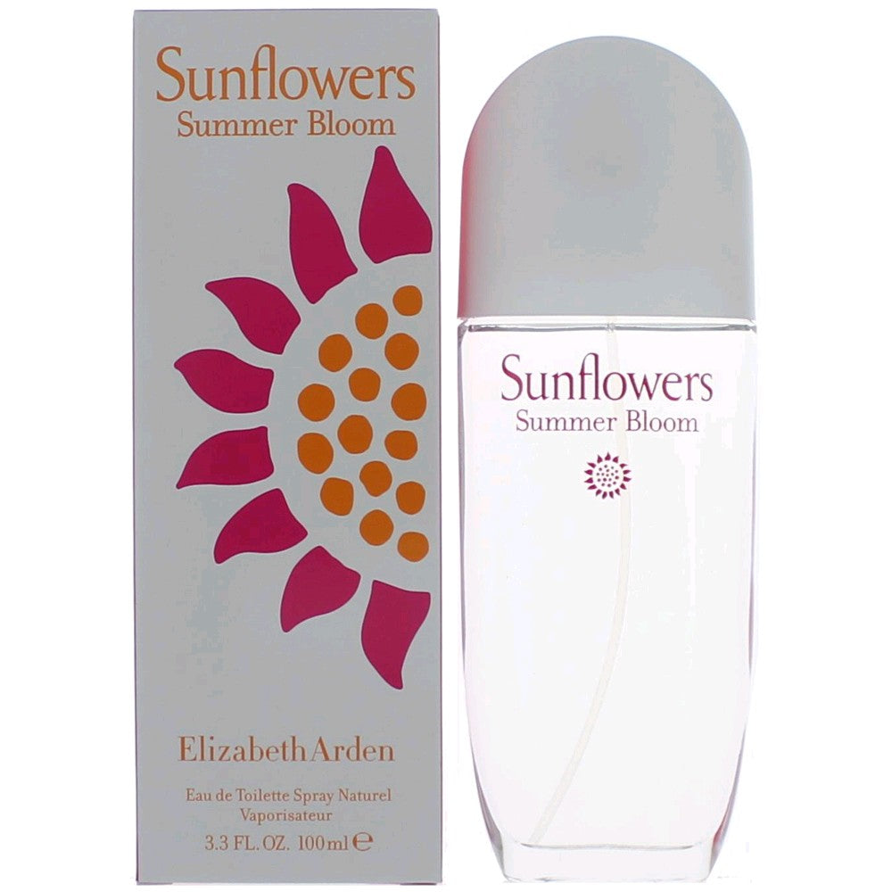 Sunflowers Summer Bloom von Elizabeth Arden, 3.4 oz Eau de Toilette Spray für Damen