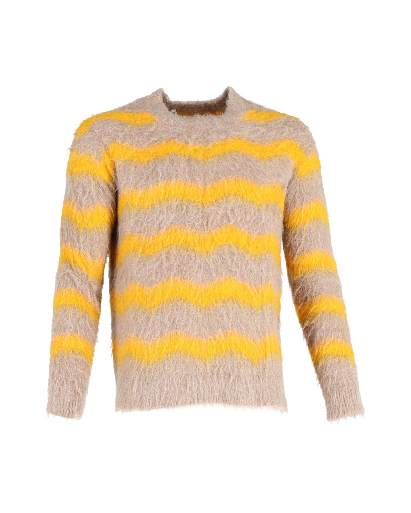 Acne Studios Kristoffer Pullover mit Rundhalsausschnitt in Beige