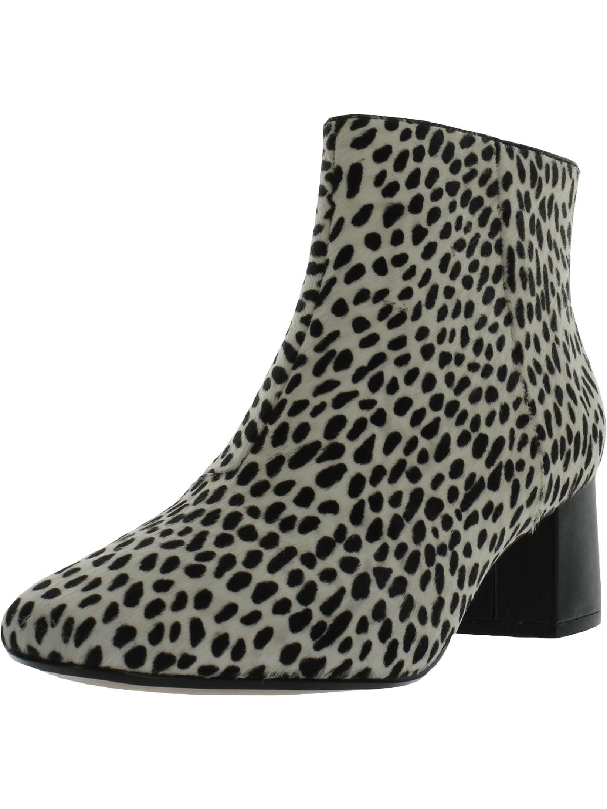 Sheer Flora 2 Damen Kuh Haar Tier Muster Stiefeletten
