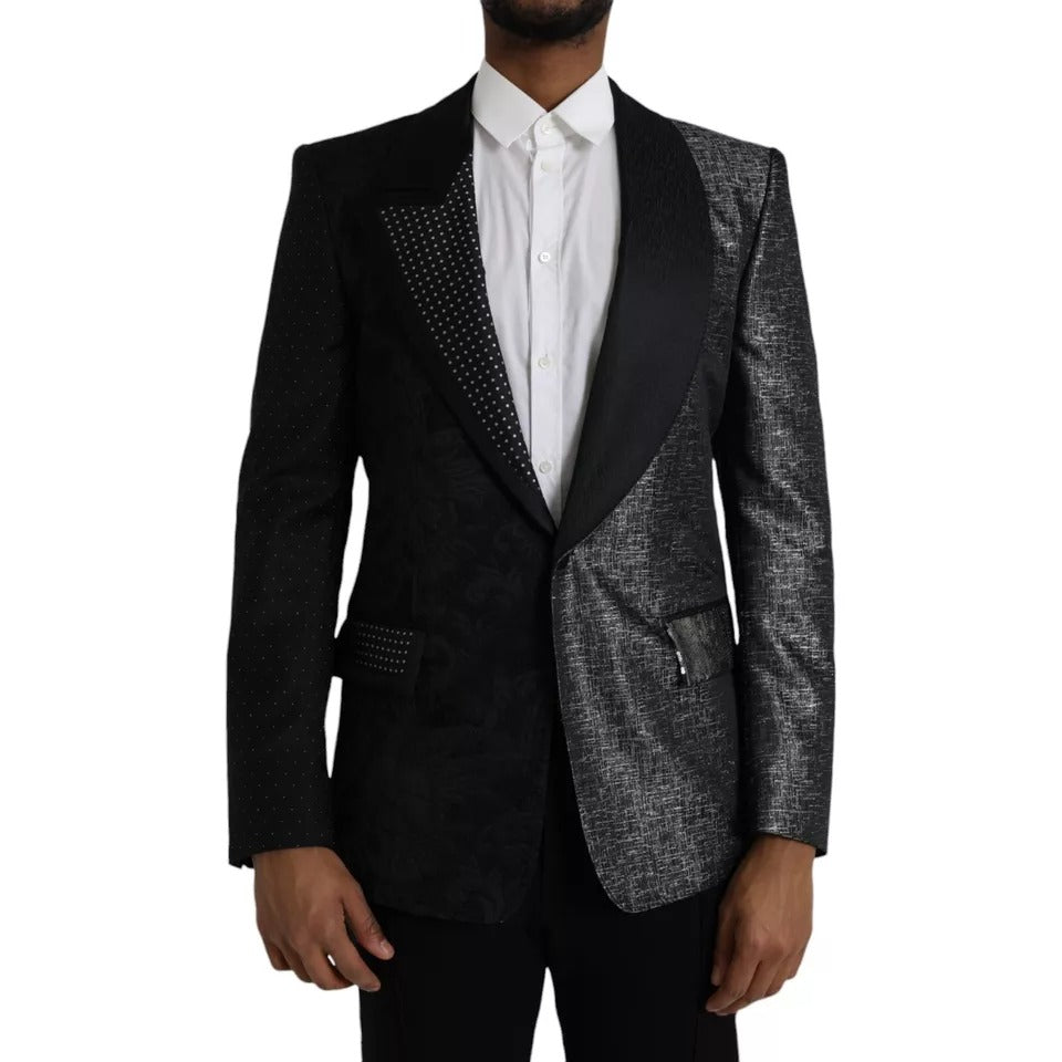 Dolce & Gabbana Seide Single Breasted Mantel Herren Blazer