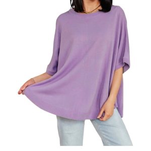 Whisper Dolman – T-Shirt mit V-Ausschnitt