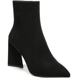 Asyaf Block Ferse Spitze Zehen Stiefeletten