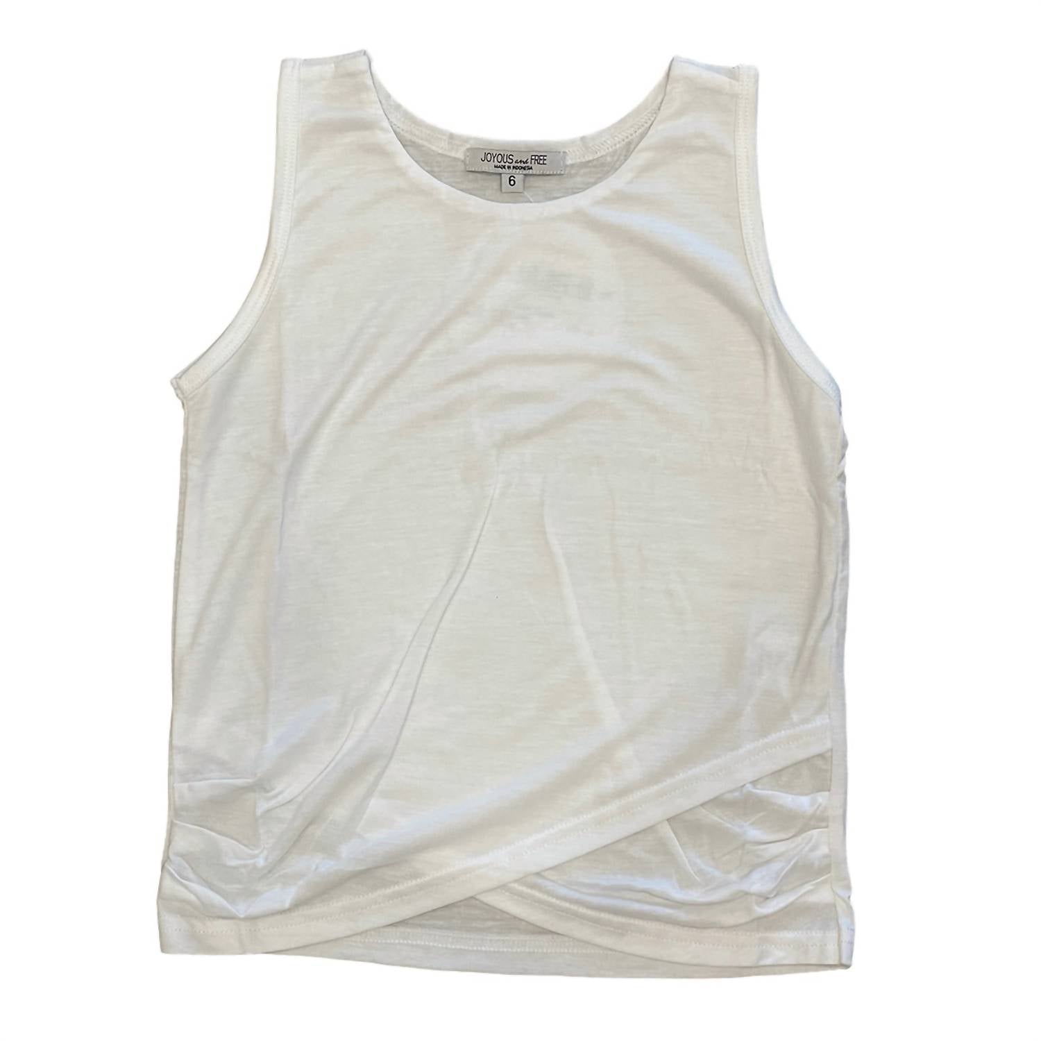 Mädchen Britanny Top Top in weiß
