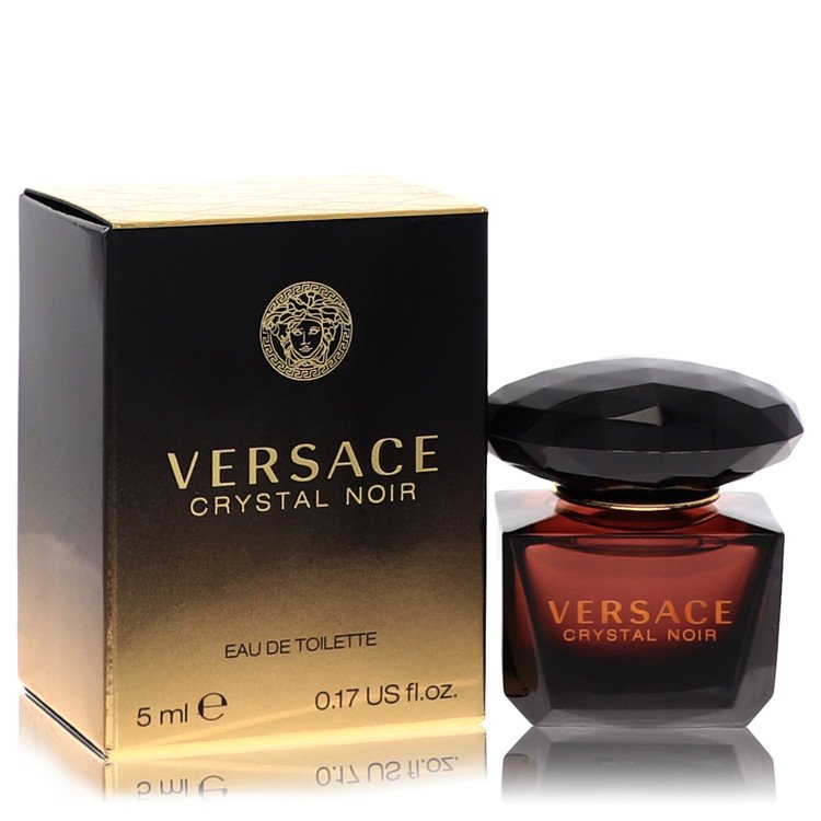 Crystal Noir von Versace Mini Eau de Toilette 17 oz für Damen