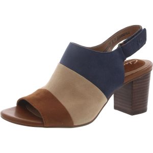 Ralene Shine Damen Wildleder lässig mit Fersenriemen Sandalen 7766663233596