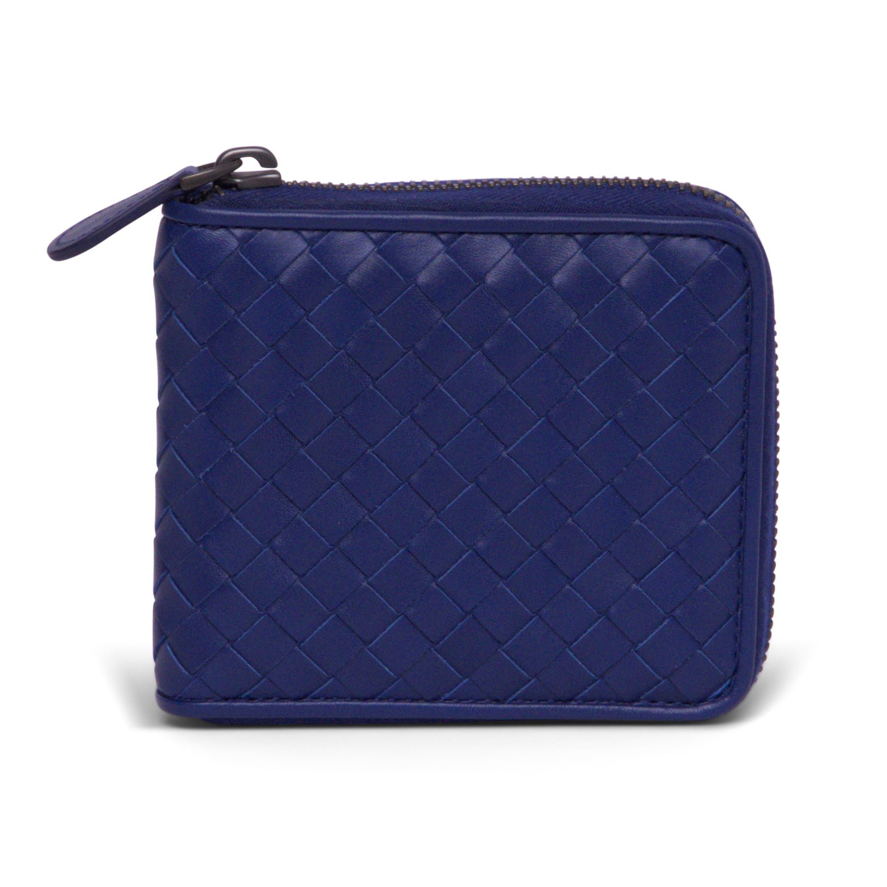 Bottega Veneta Intrecciato Brieftasche mit Reißverschluss