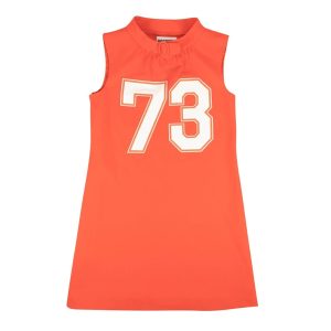 Moschino Couture Jersey Sport Mini ärmelloses Kleid – rot