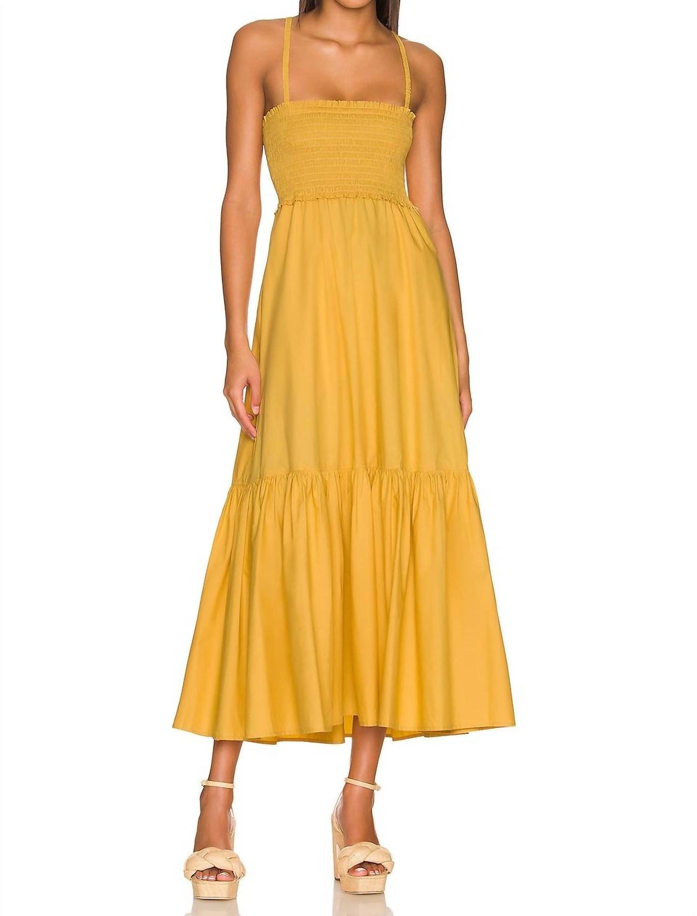 Austyn Kleid in Mais