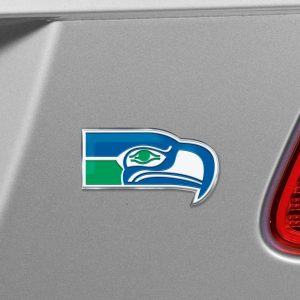 Fanmats seattle Seahawks schweres Aluminium geprägte Farbe Emblem – abwechselnd