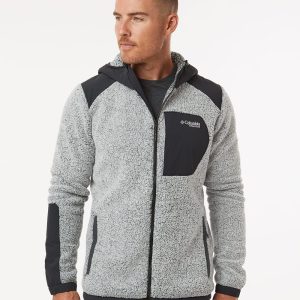 Columbia Herren arktischen Wappen Sherpa Full-zip Jacke