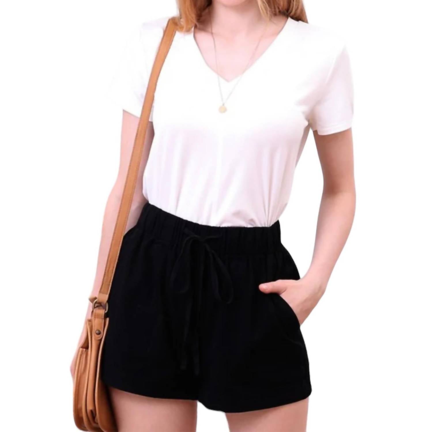 Shorts in Schwarz