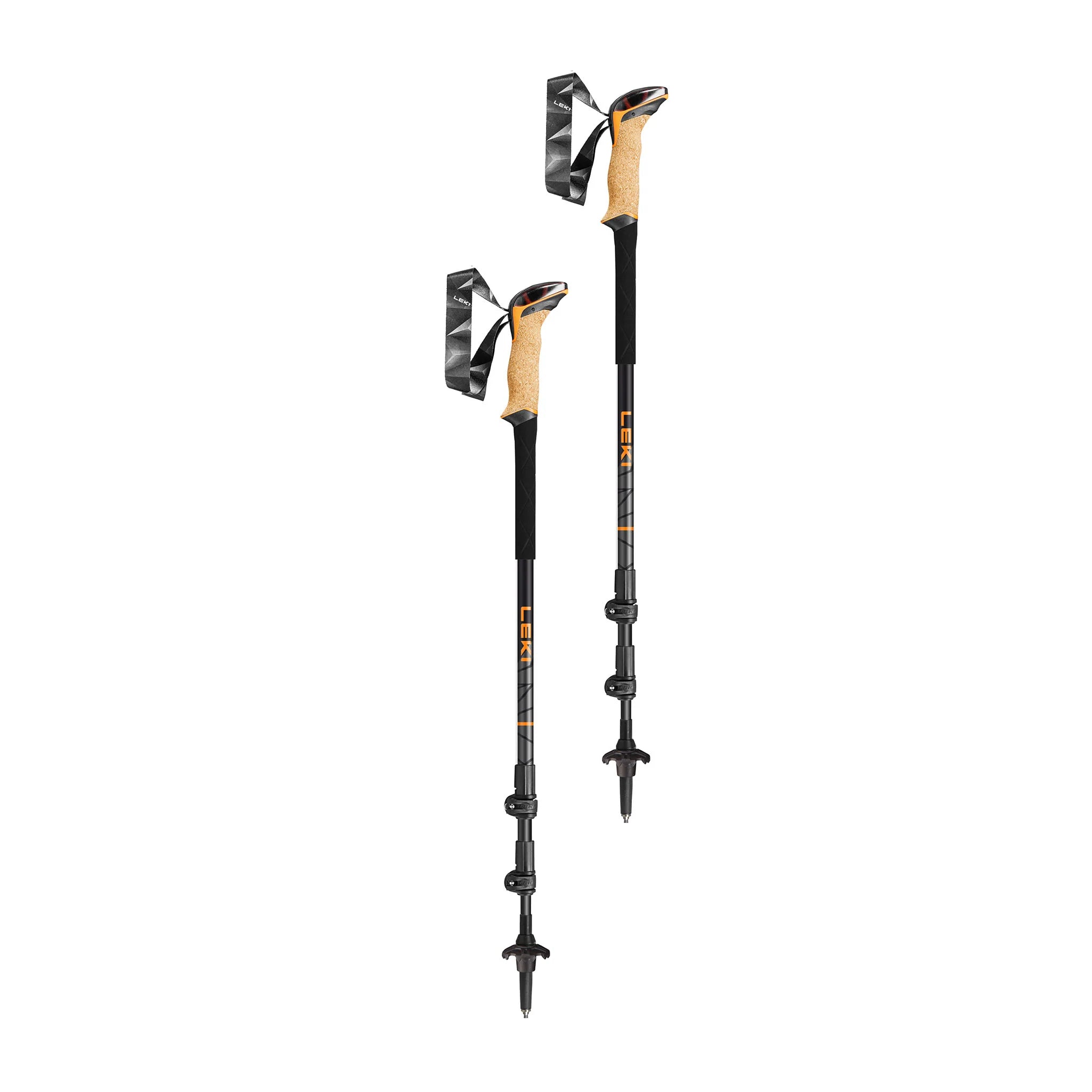 LEKI Makalu Cork Lite Trekkingstöcke – Leicht verstellbares Aluminium (Paar)