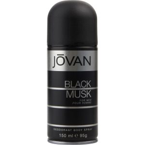 Jovan Schwarz Moschus von Jovan Deodorant Körper Spray 5 Unzen Herren 7827869433916