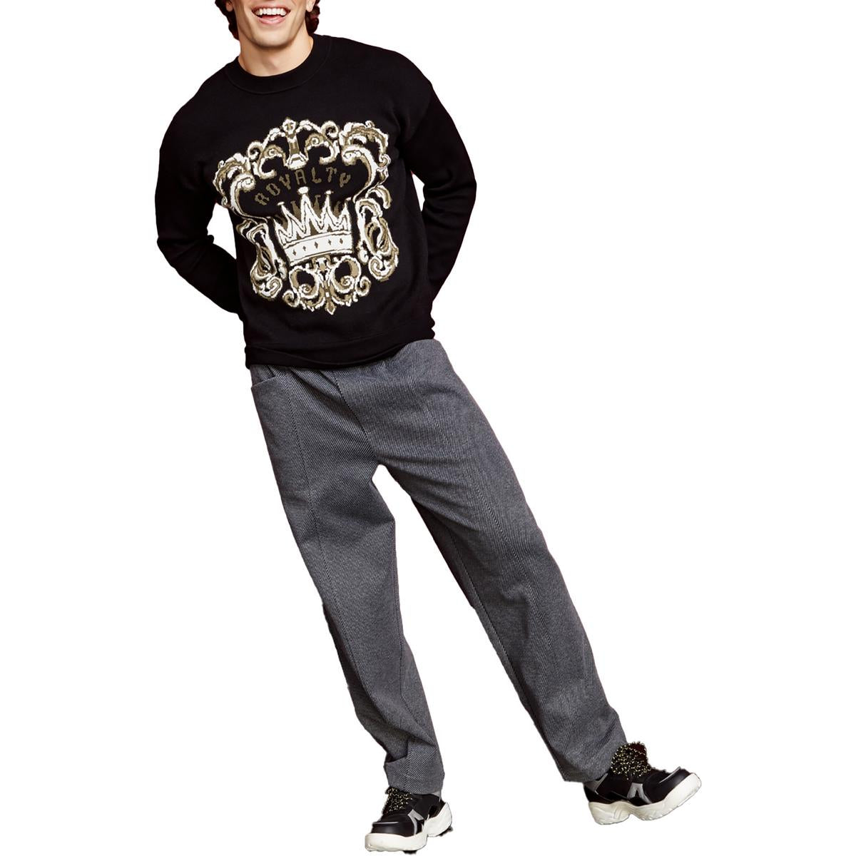 Logo Pullover mit Rundhalsausschnitt Pullover