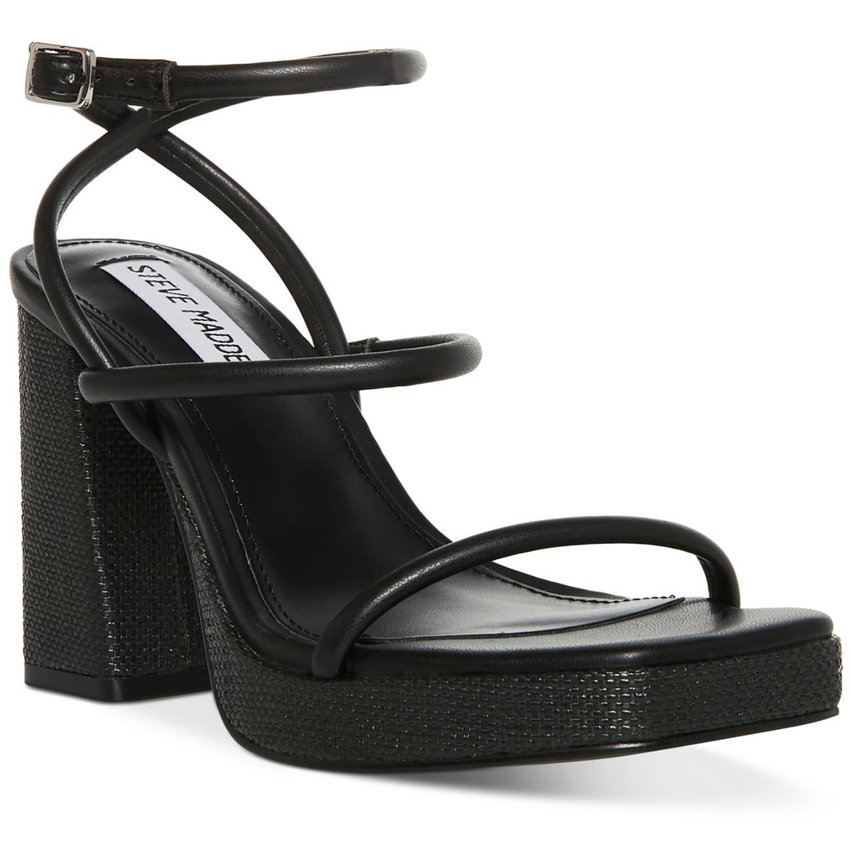 Schwarze Leder Pumps von Pennie Imitat