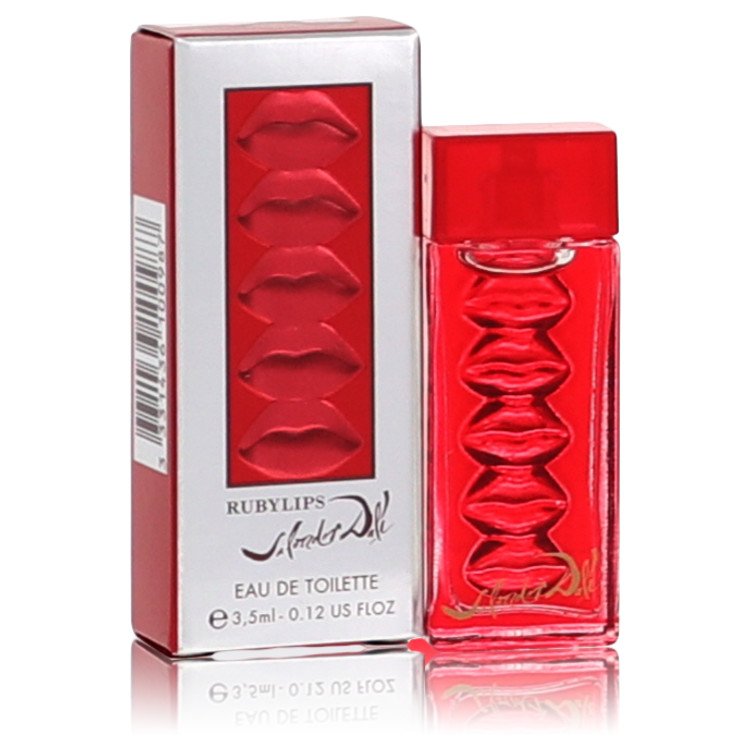 Ruby Lips von Salvador Dali Mini Eau de Toilette 12 oz für Damen