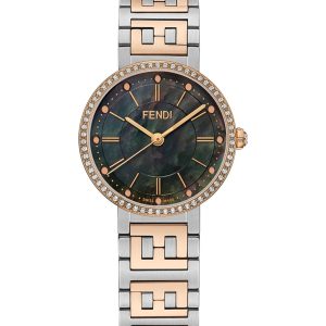 Forever Fendi Diamond Armbanduhr 7678393942076