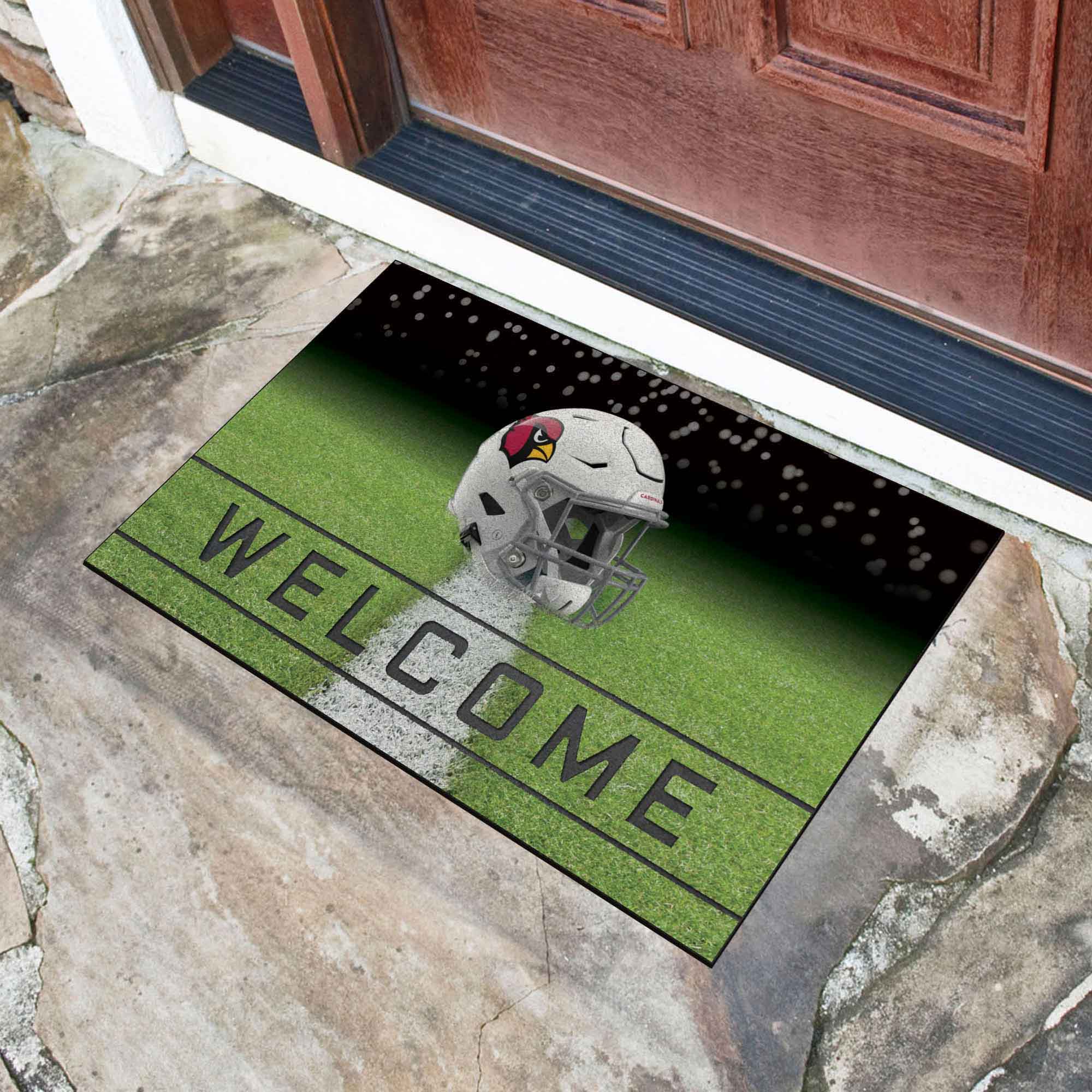 Fanmats Arizona Cardinals Gummi-Türmatte – 18′′ x 30′′