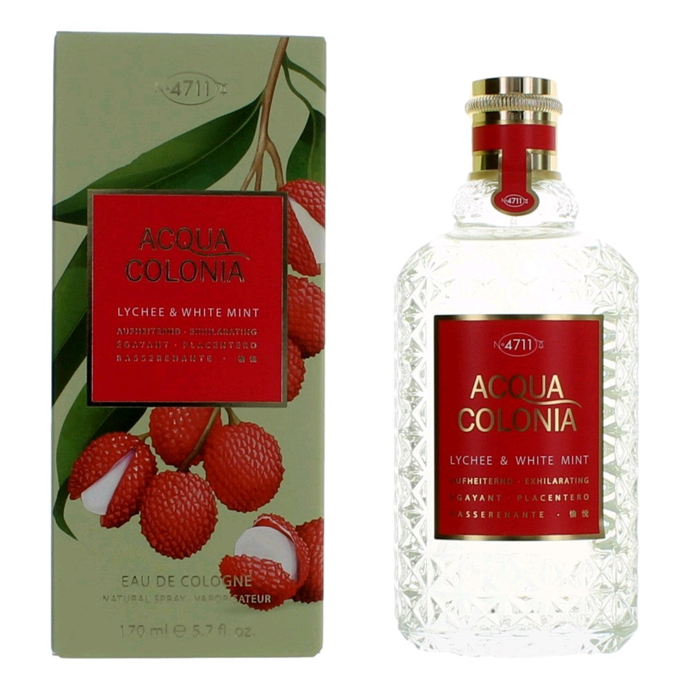 Acqua Colonia Lychee and Mint von 4711, 5.7 oz Eau de Cologne Splash/Spray für Damen