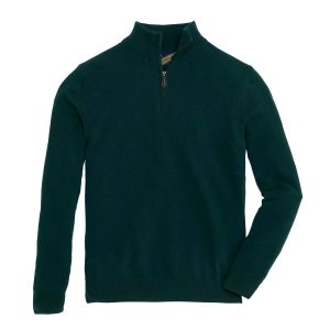 James Kaschmir 1/4 Reißverschluss Pullover im botanischen Garten