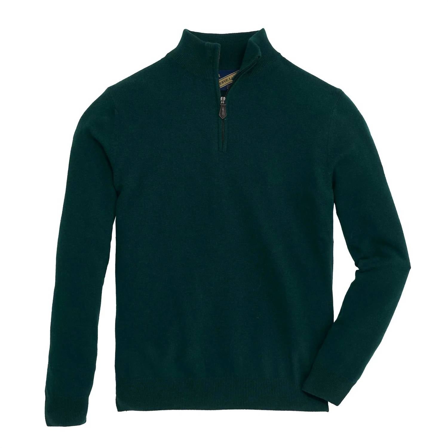 James Kaschmir 1/4 Pullover mit Reißverschluss im Botanischen Garten