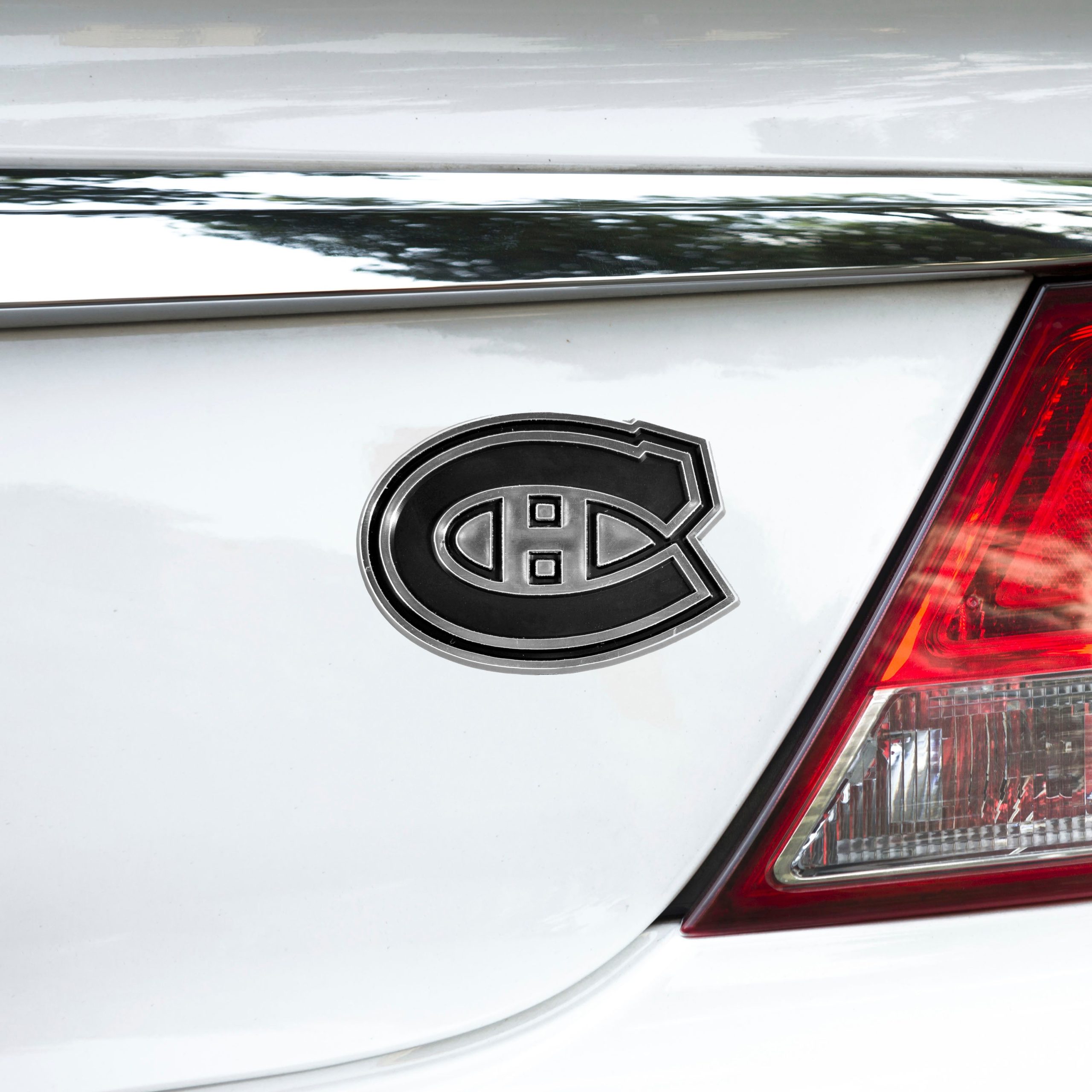 Fanmats Montreal Canadiens geformt Chrom Kunststoff Emblem